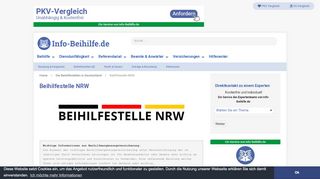
                            8. Beihilfestelle NRW - Alle Informationen - Kontaktdaten ... - Info-Beihilfe