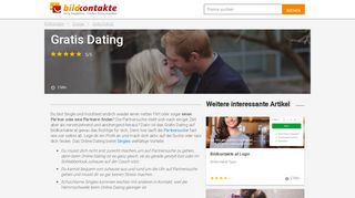 
                            8. Beim Gratis Dating auf bildkontakte.at Singles kennenlernen