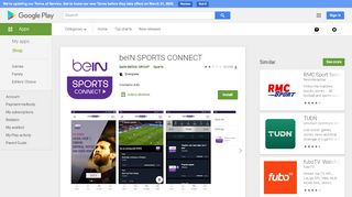 
                            9. beIN SPORTS CONNECT - Apps on Google Play