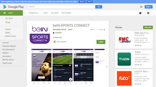 
                            4. beIN SPORTS CONNECT - Εφαρμογές στο Google Play