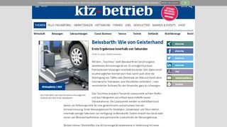 
                            7. Beissbarth: Wie von Geisterhand