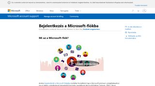 
                            5. Bejelentkezés a Microsoft-fiókba - Microsoft Support