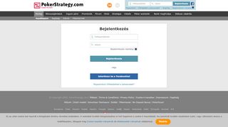 
                            11. Bejelentkezés - PokerStrategy.com