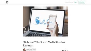 
                            3. “Belacam” The Social Media Site that Rewards – Chioma Offor - Medium