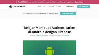 
                            1. Belajar Membuat Authentication di Android dengan Firebase ...