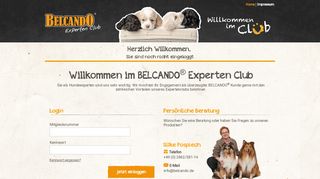 
                            5. BELCANDO Experten-Club - Login