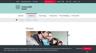 
                            1. Belegen | Universität Basel