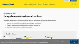
                            2. BelegManager-App - Steuertipps