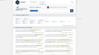 
                            10. Belgian Post - French translation – Linguee