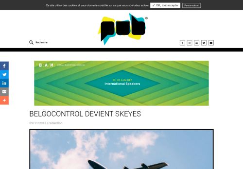 
                            12. Belgocontrol devient skeyes - PUB.be