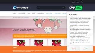 
                            2. Beli Cherry Credits (Global) - Online Game Store OffGamers