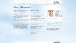 
                            5. Belico-Fachkosmetikerin » Medizinische BioTech Kosmetik | Belico ...