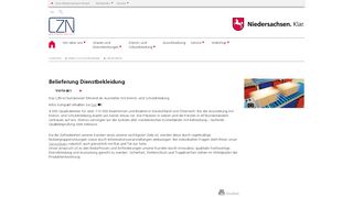 
                            6. Belieferung Dienstbekleidung | Logistik Zentrum Niedersachsen