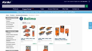 
                            12. Belimo Actuators and Dampers | Kele