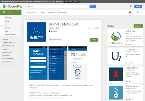 
                            3. Bell MTS MyAccount - Apps on Google Play