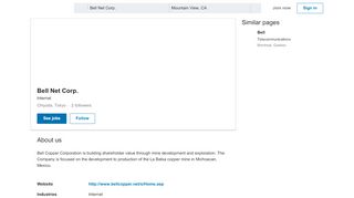 
                            13. Bell Net Corp. | LinkedIn