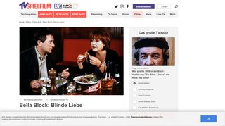 
                            8. Bella Block: Blinde Liebe - Filmkritik - Film - TV SPIELFILM