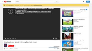 
                            8. Bella Sara Online: Episode 3 Entering Baby Bella Codes! - YouTube