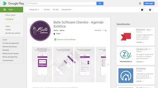 
                            10. Belle Software Clientes - Agendar Estética – Apps no Google Play
