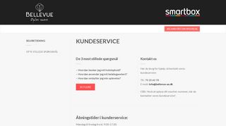 
                            6. Bellevue Kundeservice | Kontakt os alle ugens dage ... - Bellevue Box