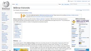 
                            10. Bellevue University - Wikipedia