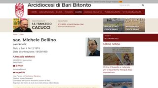 
                            10. Bellino Michele — Arcidiocesi Bari-Bitonto