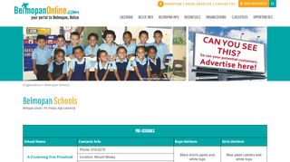 
                            10. Belmopan Schools - Belmopan Online