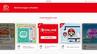 
                            4. Belohnungen erhalten - My Nintendo