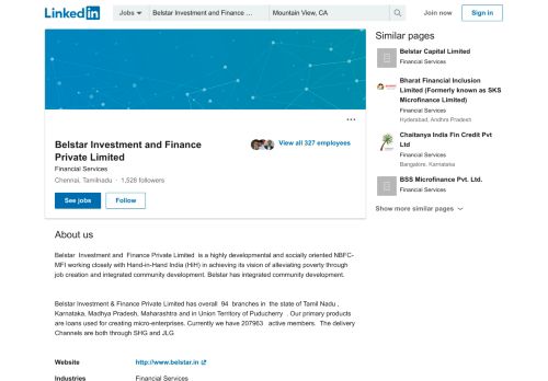 
                            6. Belstar Investment and Finance Private Limited | LinkedIn