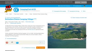 
                            8. Belvedere Pineta Camping Village | Grado | CampingCard ACSI