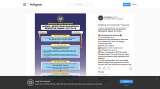 
                            7. BEM FIP UNY 2018 on Instagram: “Universitas Negeri Yogyakarta ...
