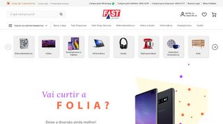 
                            5. Bem-vindo à Fast Shop