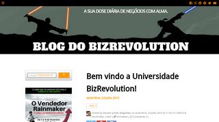 
                            5. Bem vindo a Universidade BizRevolution! - BizRevolution | Uma Nova ...