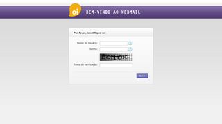 
                            4. bem-vindo ao webmail - Oi - Gestão de Senhas