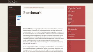 
                            11. Benchmark Email Login – www.benchmarkemail.com Sign In