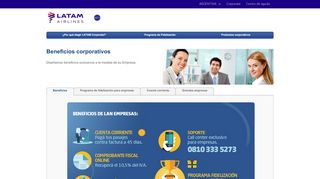 
                            13. Beneficios corporativos - LATAM.com
