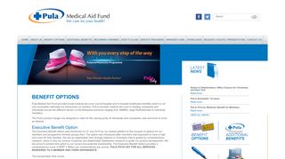 
                            6. Benefit Options | Pula Medical Aid Fund