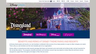 
                            5. Benefits - Disney Parks Jobs - Disney Careers