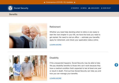 
                            4. Benefits | Social Security Administration