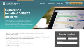 
                            3. benefitsCONNECT - A benefitexpress™ Online Enrollment Solution