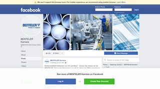 
                            6. BENTELER Karriere - Posts | Facebook