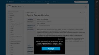 
                            10. Benthic Terrain Modeller - MESMA Tools - Deltares Public Wiki