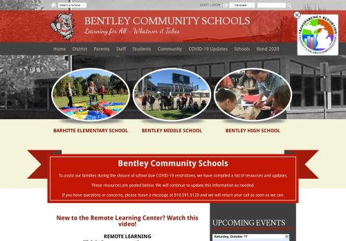
                            7. Bentley Community Schools: Home