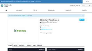 
                            13. Bentley Systems | Company | The BIM Hub