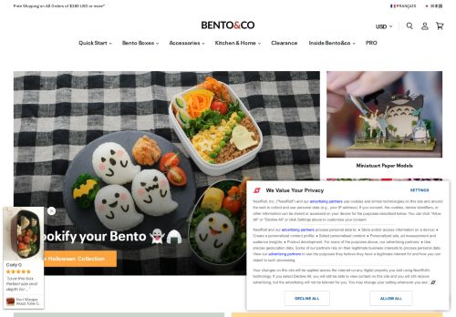 
                            4. Bento&co: The Bento Store