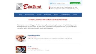 
                            10. Bentons Levin Accommodation Facilities and Services
