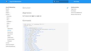 
                            3. Benutzer - Easy-Wi Webinterface