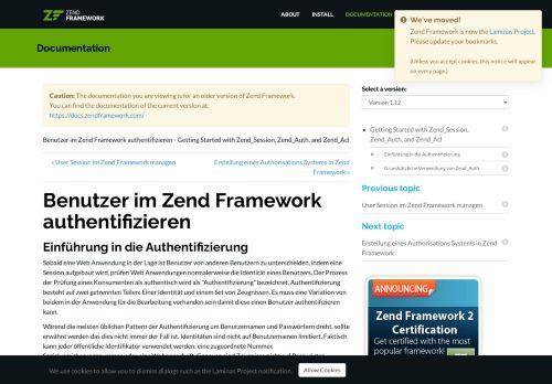 
                            4. Benutzer im Zend Framework authentifizieren - Manual ...