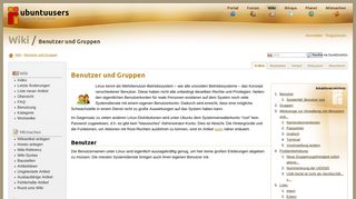 
                            3. Benutzer und Gruppen › Wiki › ubuntuusers.de