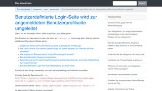 
                            12. Benutzerdefinierte Login-Seite wird zur angemeldeten ...